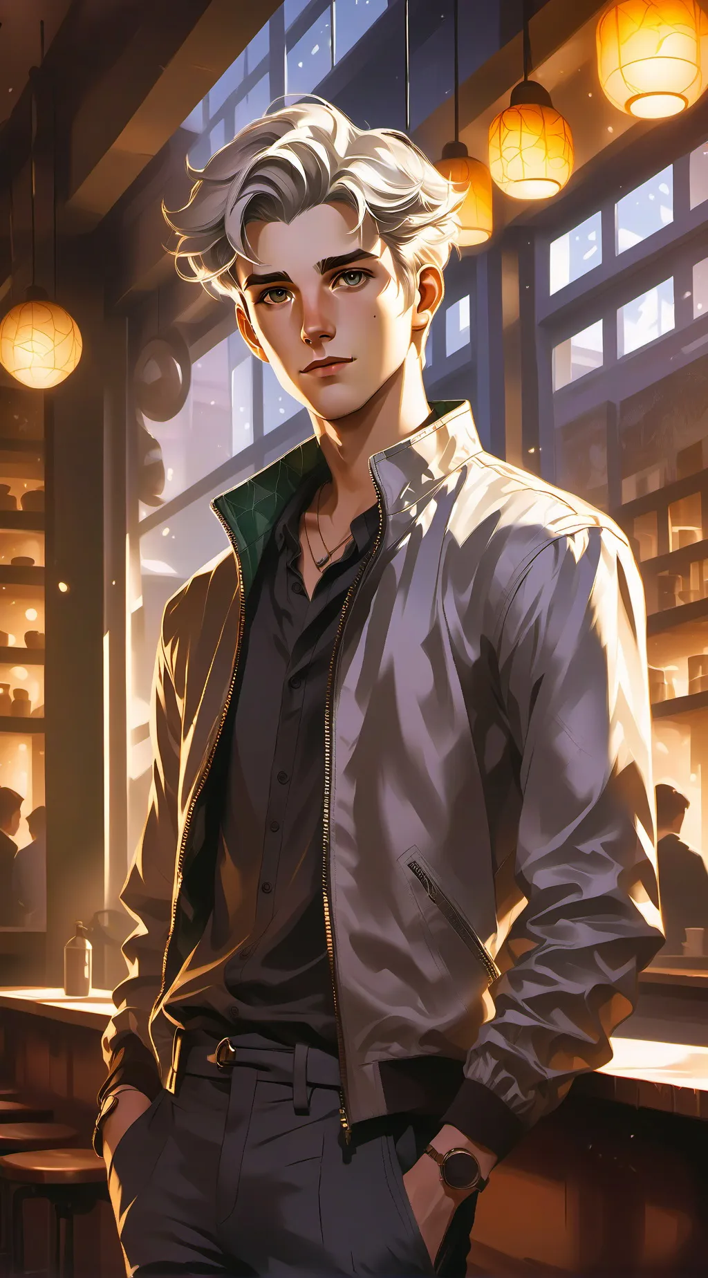 ai character: Ethan background