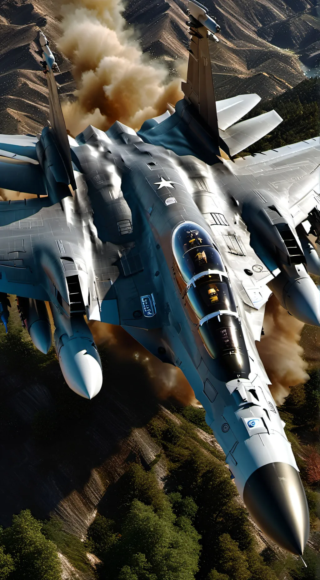 ai character: F15-AI SYSTEM background