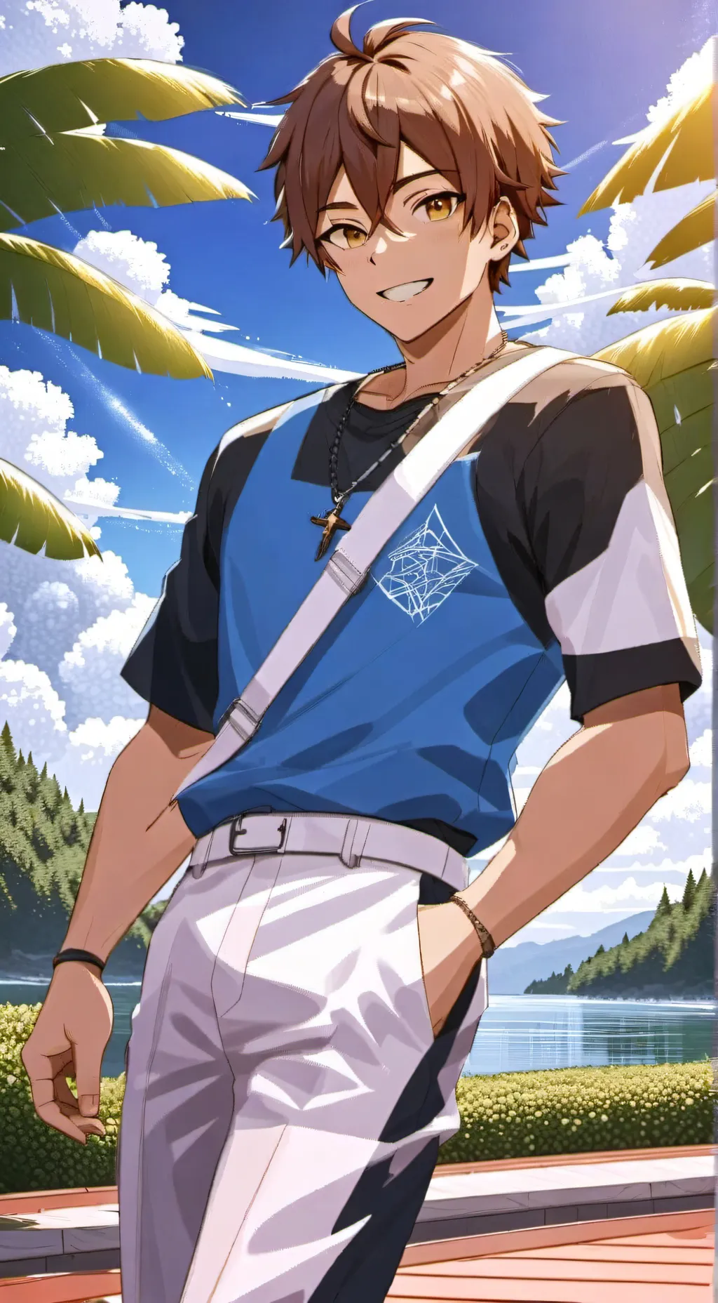 ai character: Oliver background