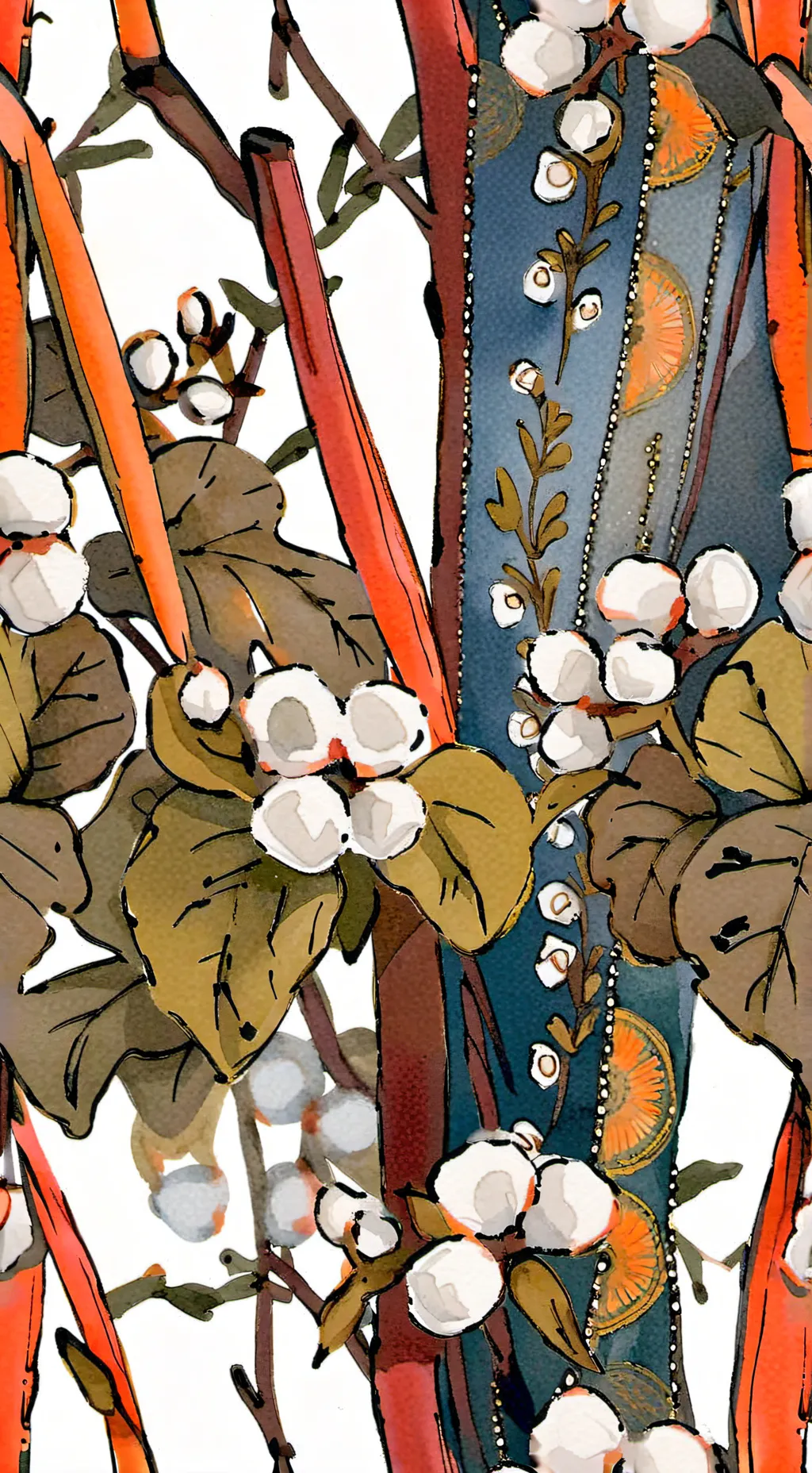 ai character: Zipper block background