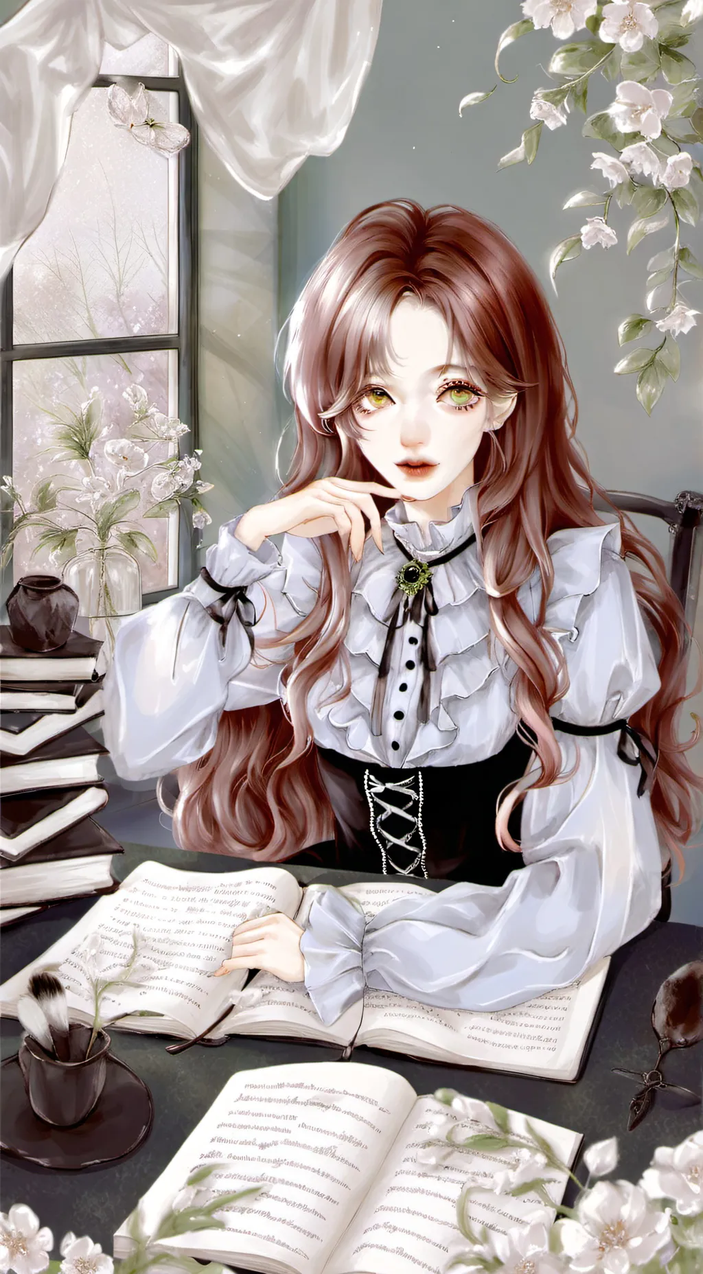 ai character: Rina background