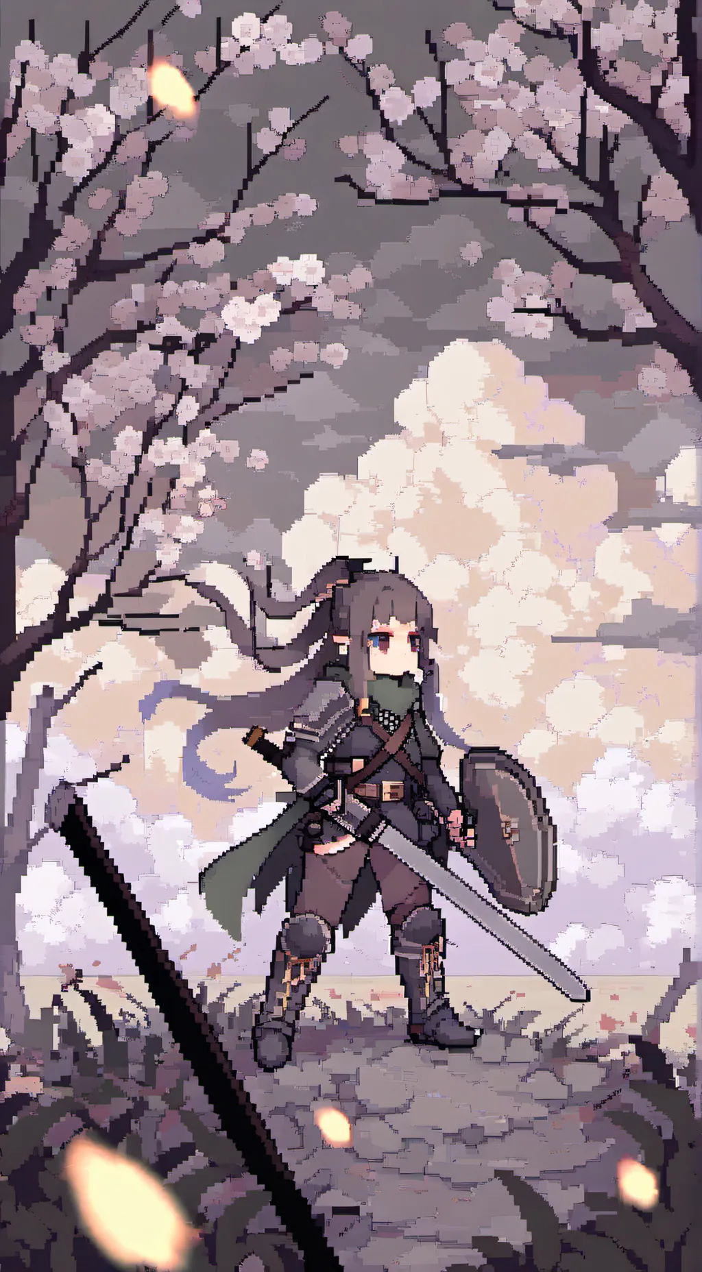 ai character: KNY final battle background