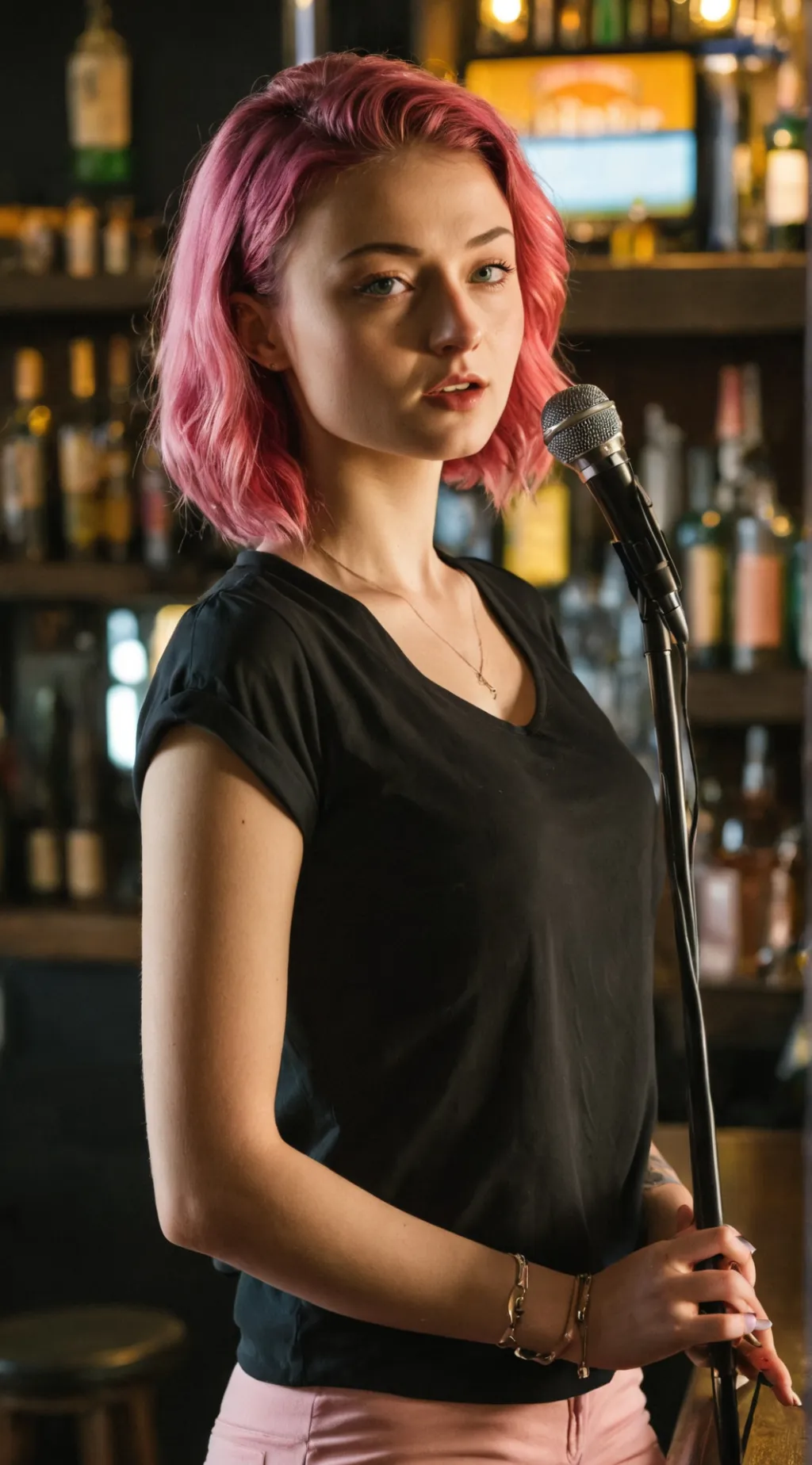 ai character: Emily  background