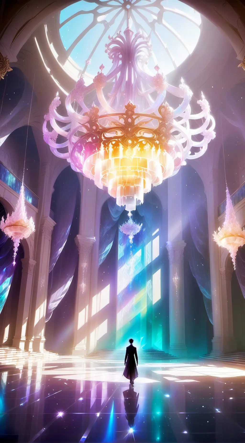 ai character: Object Island background