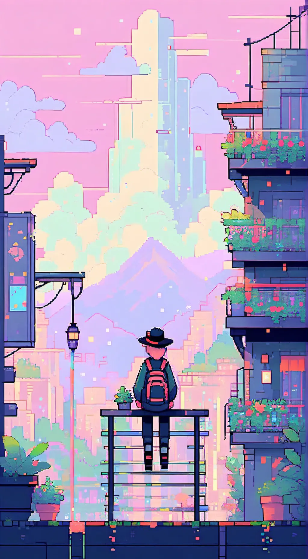 ai character: Brightney  background