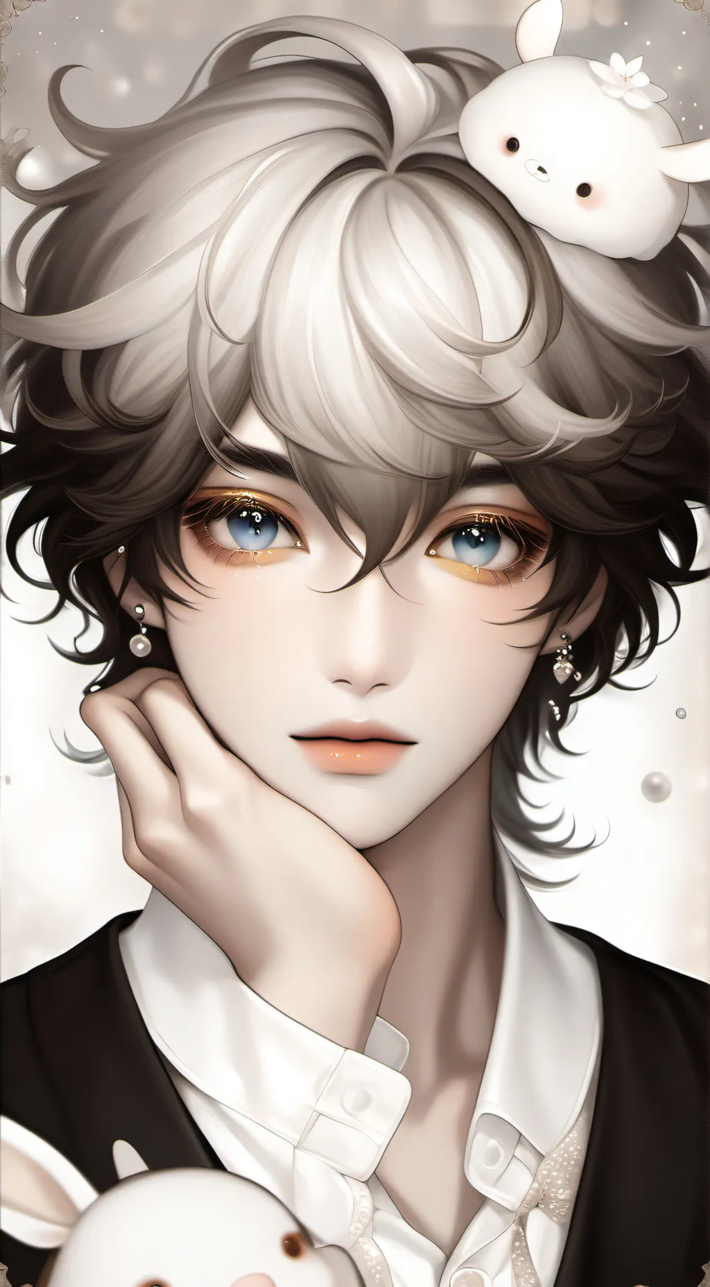 ai character: Lukas  background