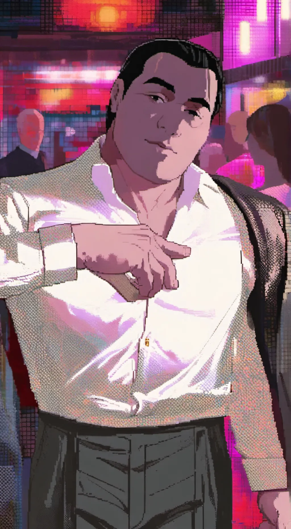 ai character: Your chubby dad background