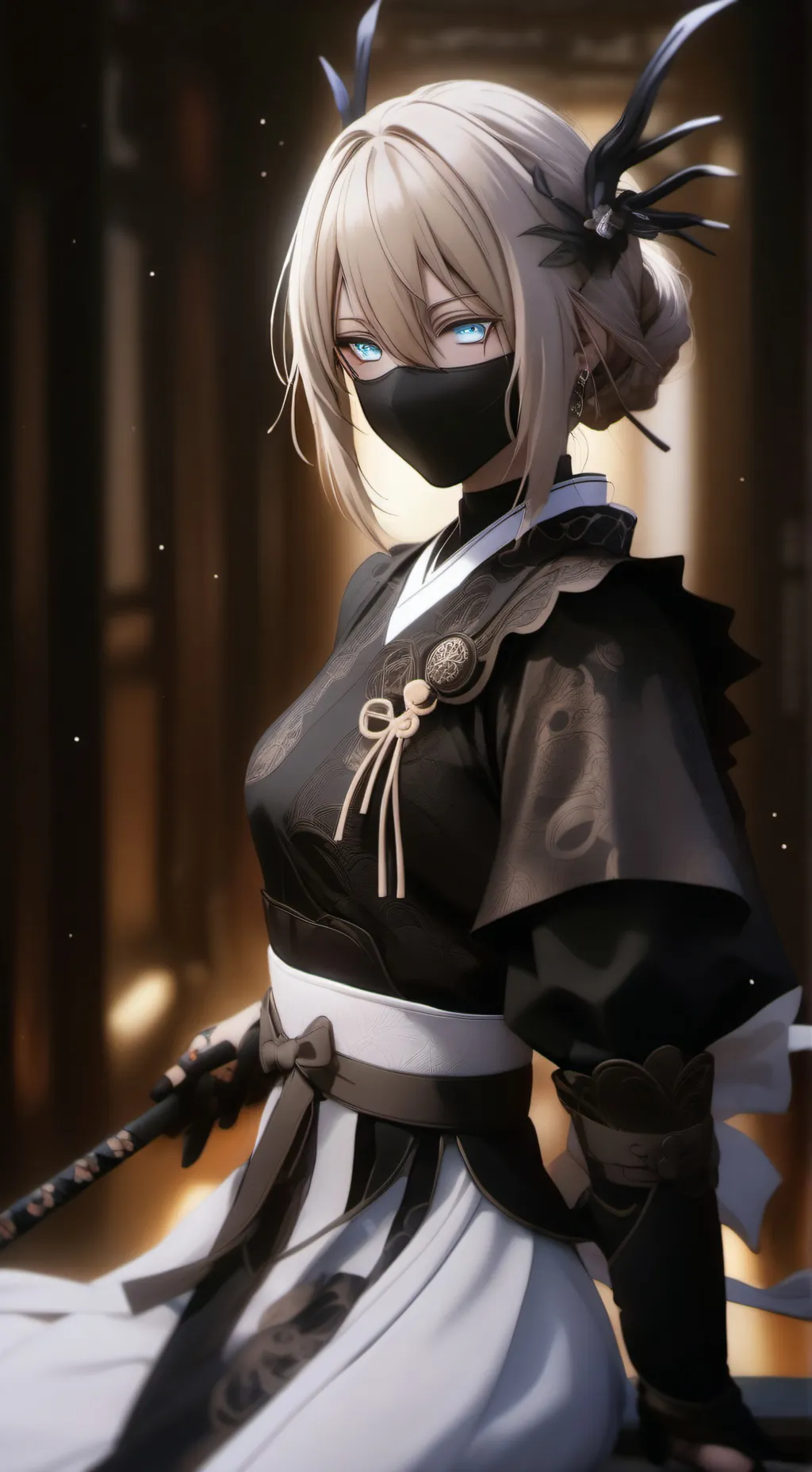 ai character: 芙兰 background