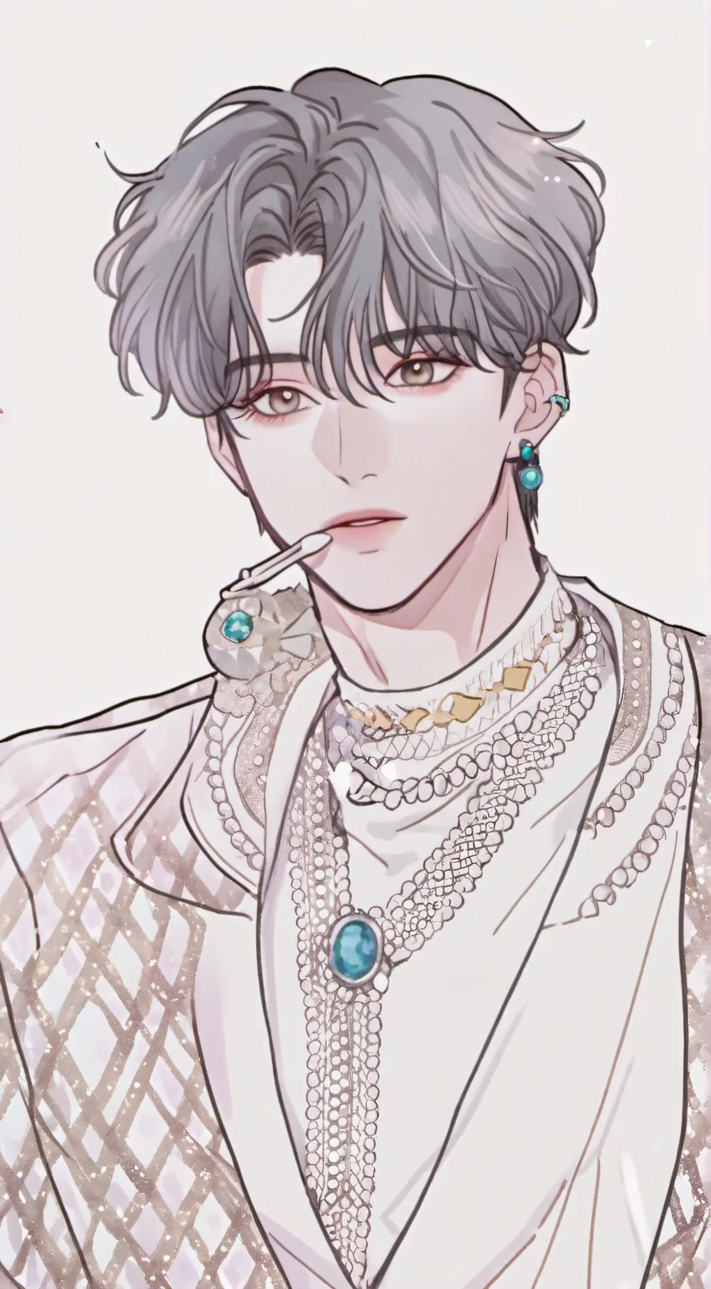 ai character: chanbin  background