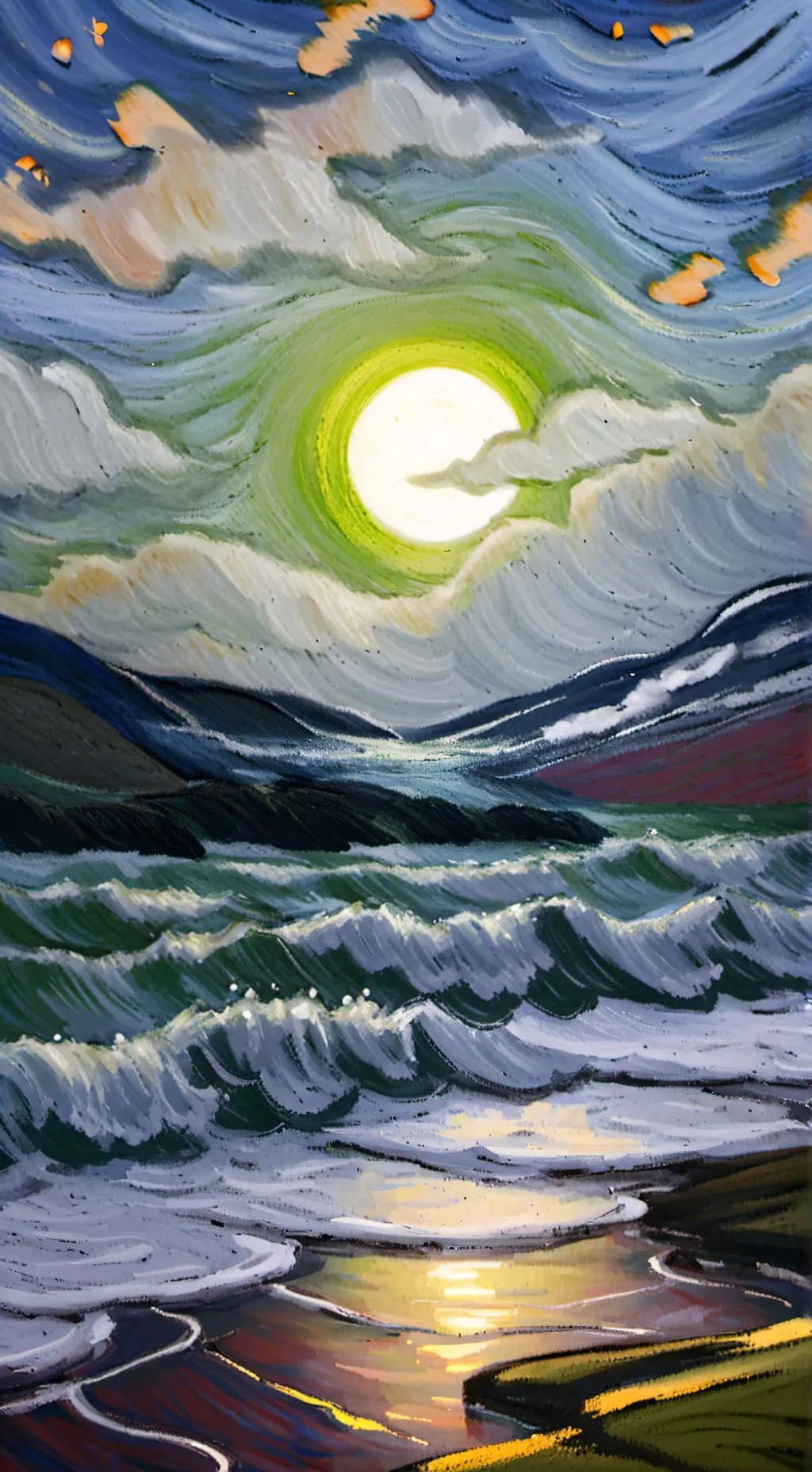 ai character: Shadow milk cookie background