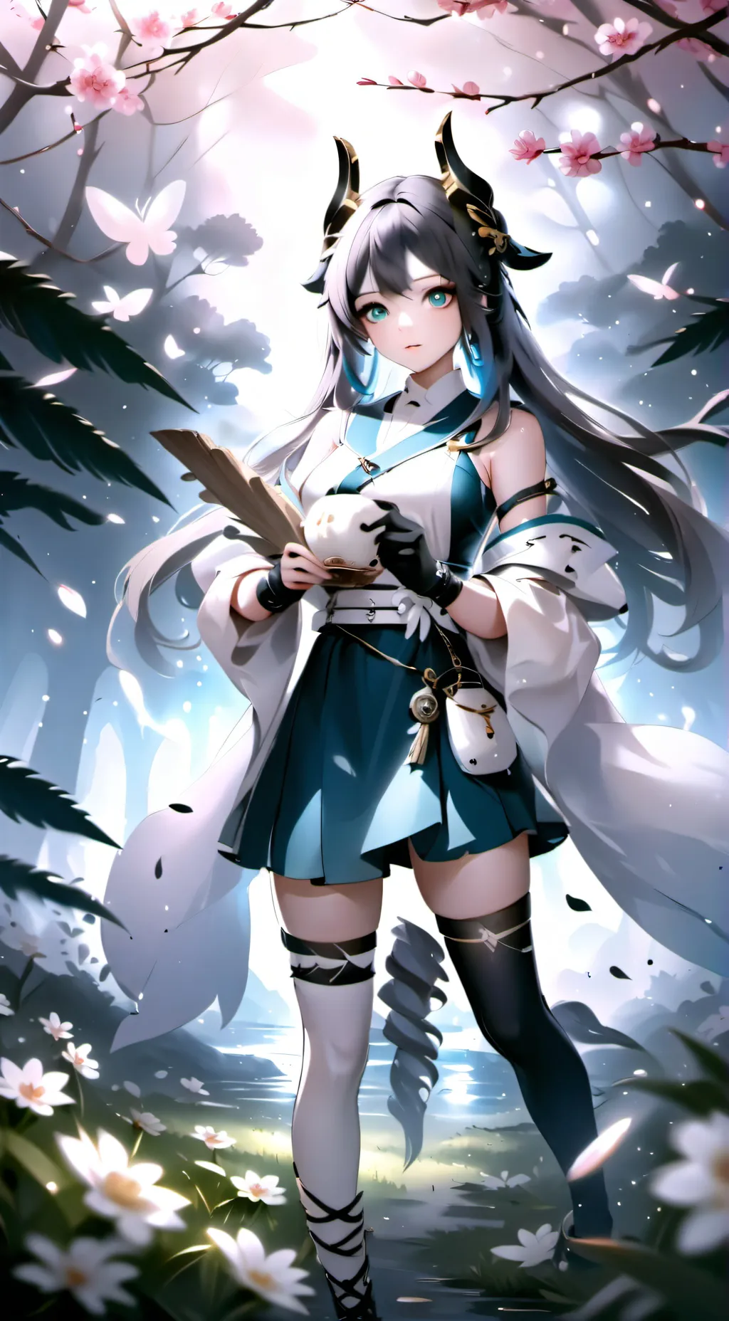 ai character: Loona background