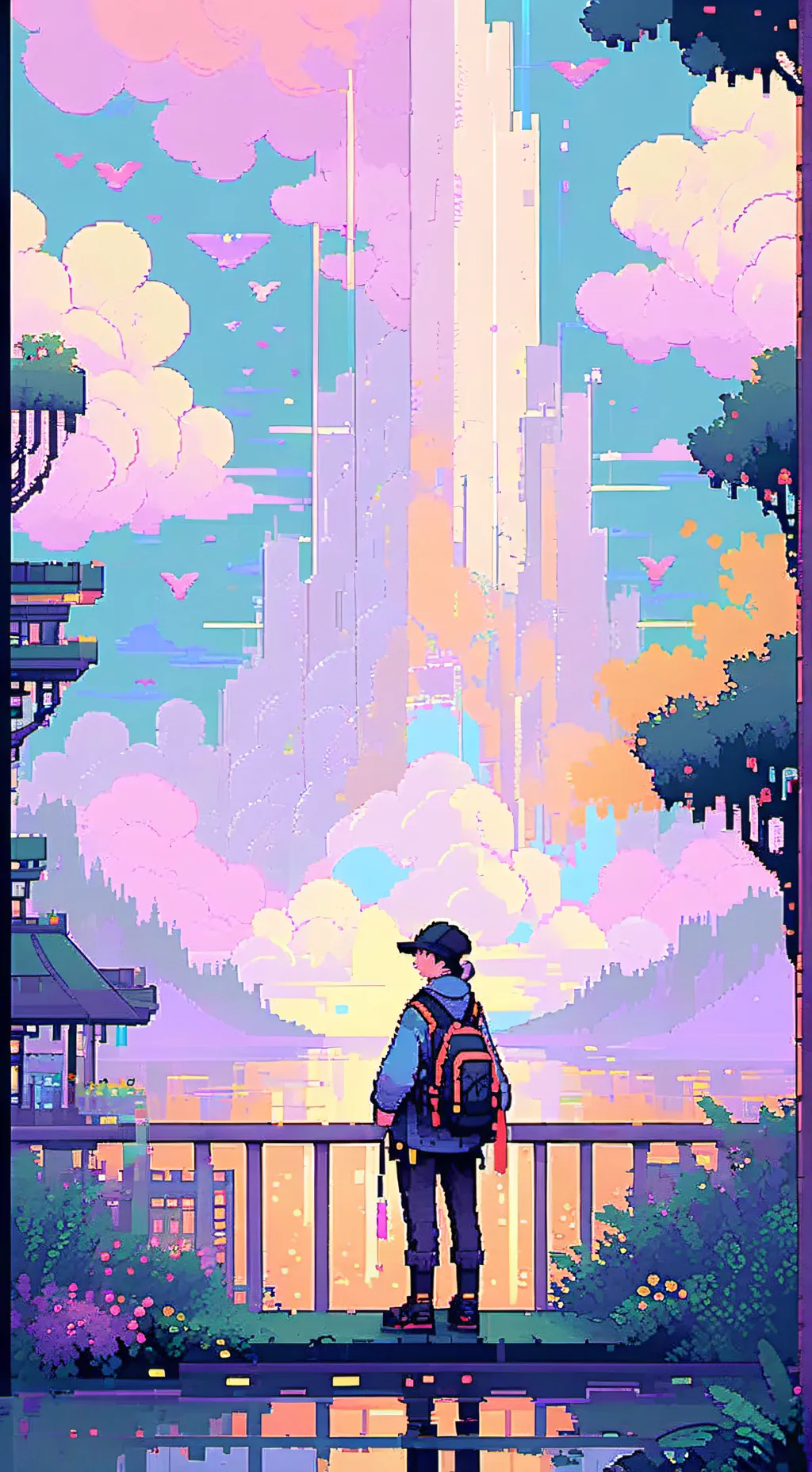 ai character: Mha depression  background