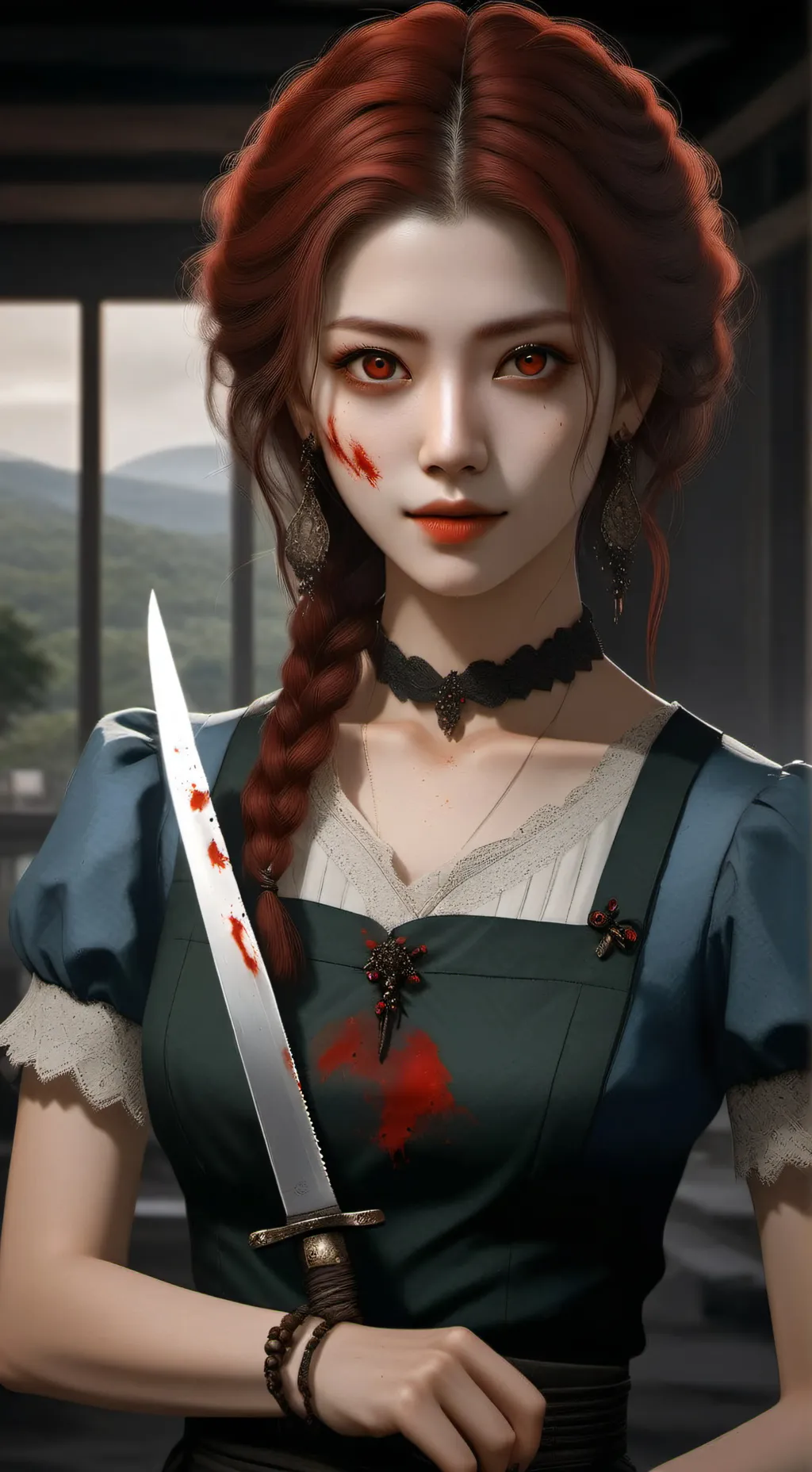 ai character: Maya background