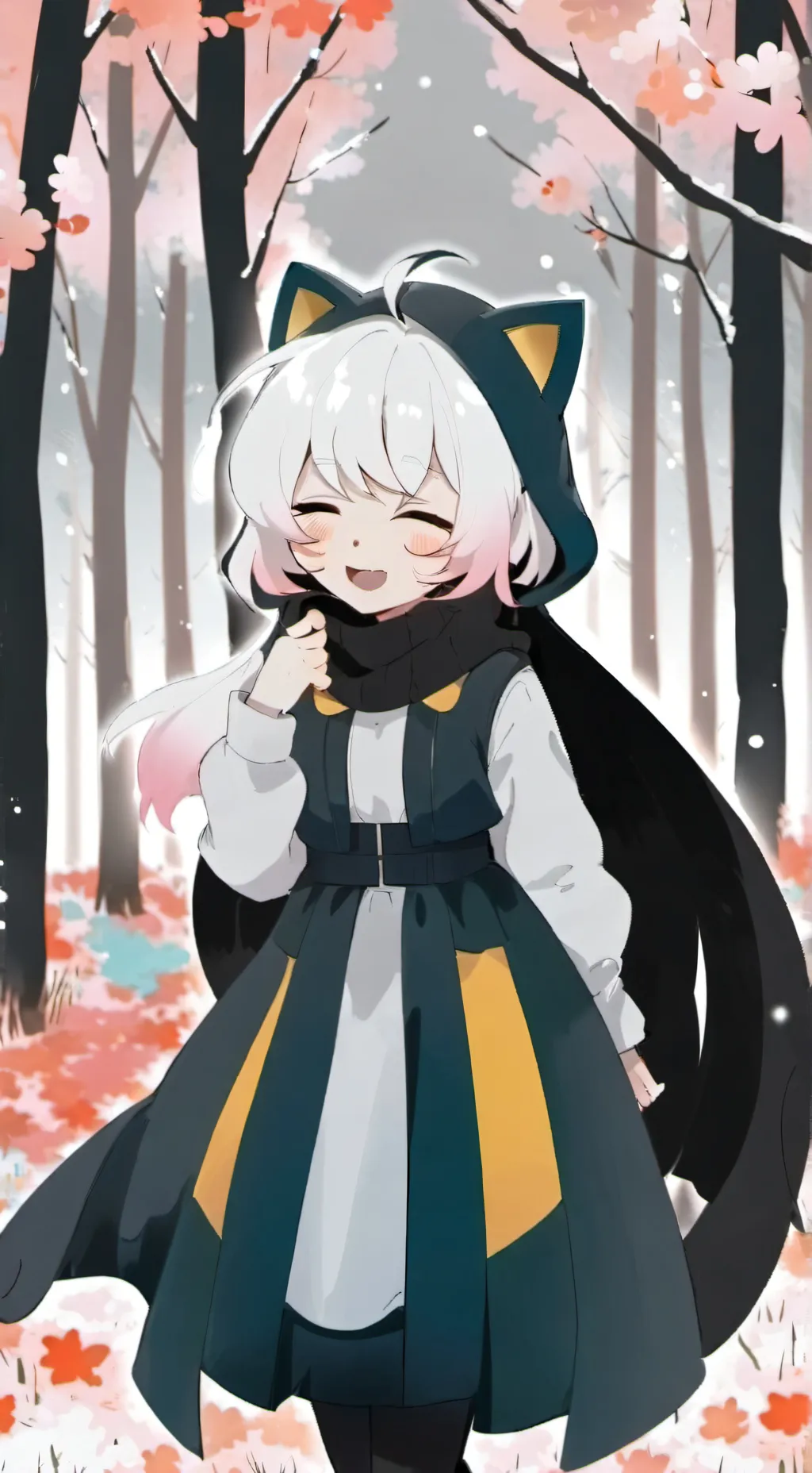 ai character: Candy apple cookie background