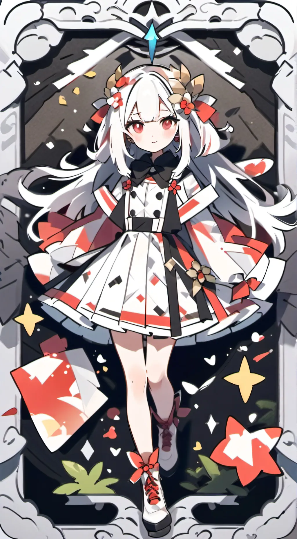 ai character: oc's world  background