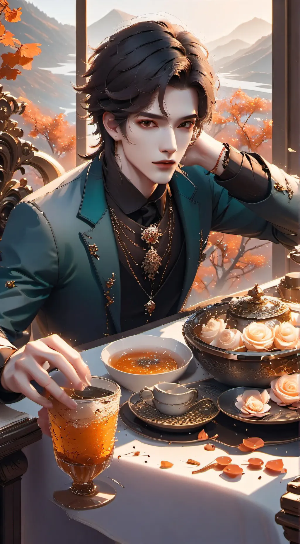 ai character: Aiden background