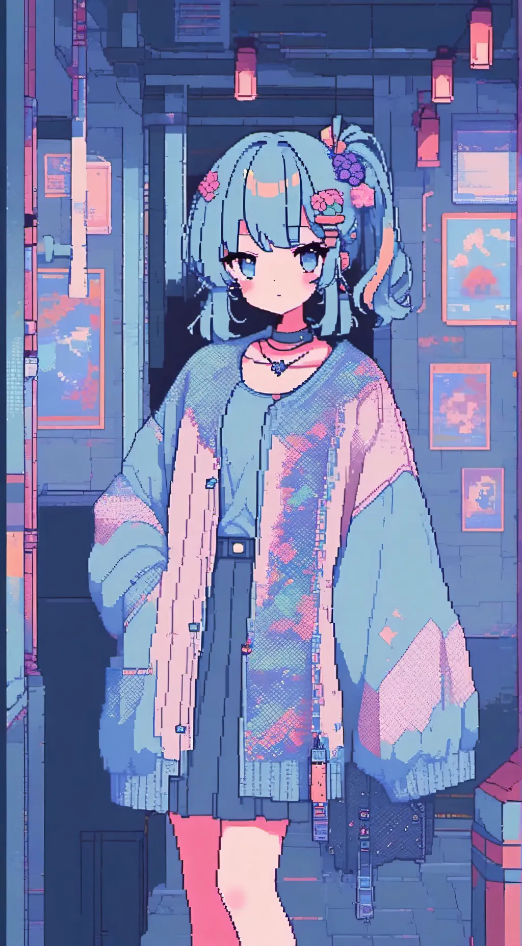 ai character: Mae background