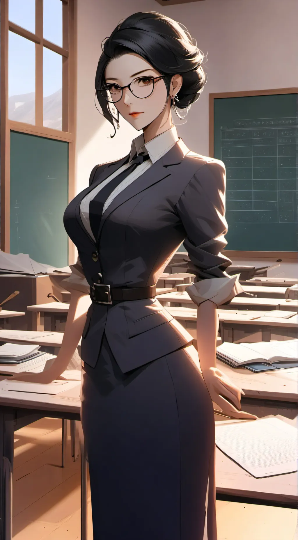 ai character: Monroe Ramirez  background