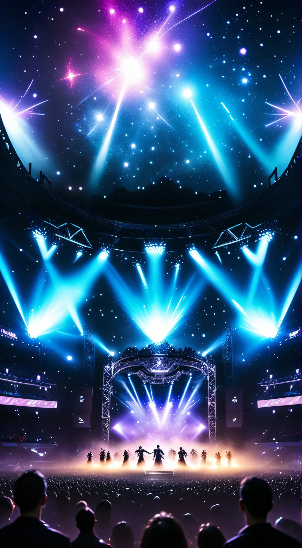 ai character: Mha K-pop! background