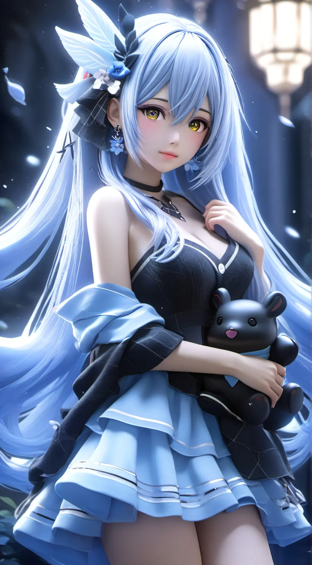 ai character: yuka shirigua background