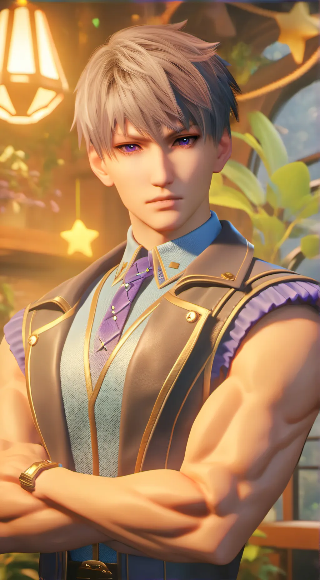 ai character: xavier 🤭 background