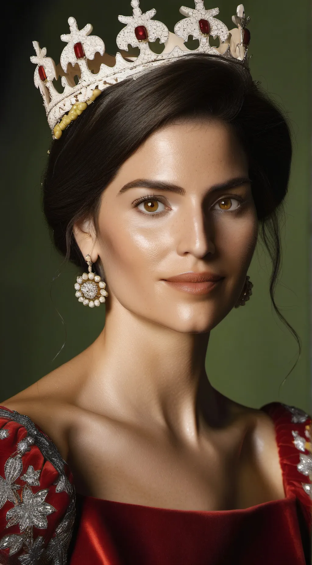 ai character: Queen Casey background