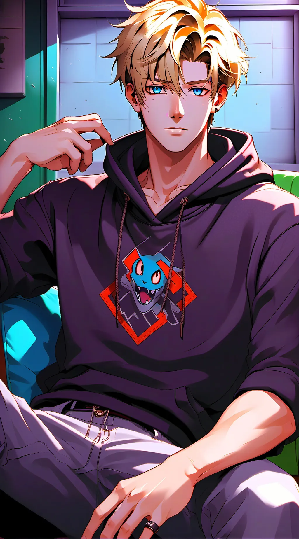 ai character: €HAD  background