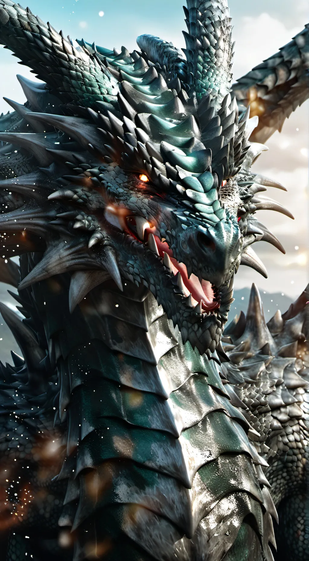 ai character: Dragon background