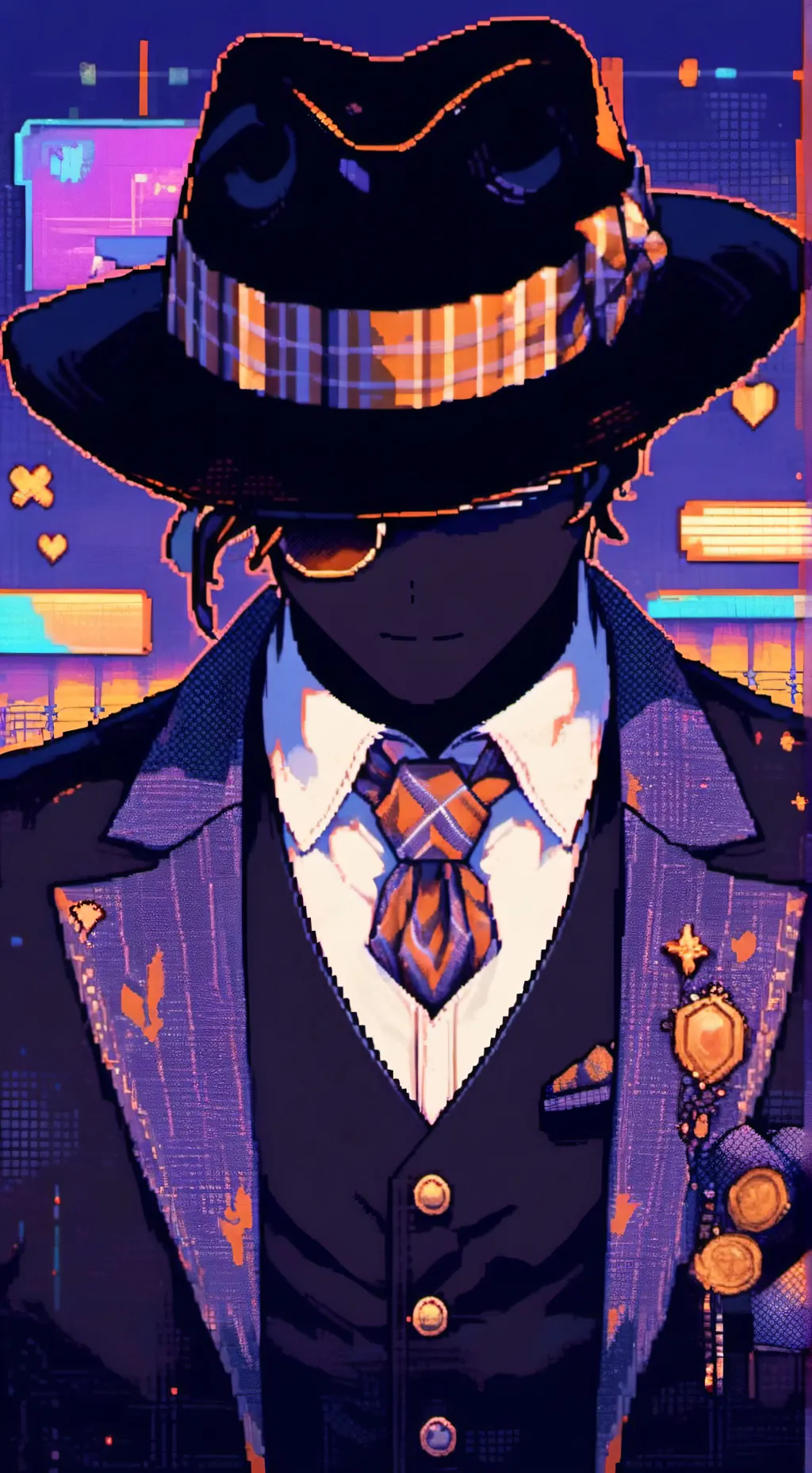 ai character: Chance>< background