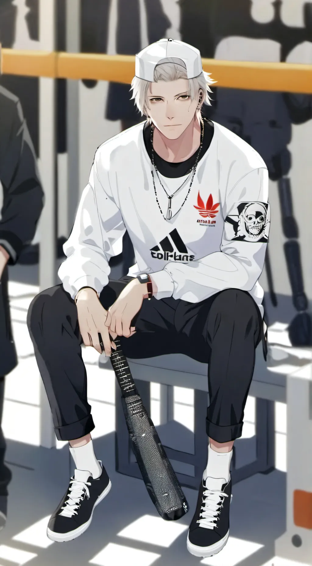 ai character: luca background