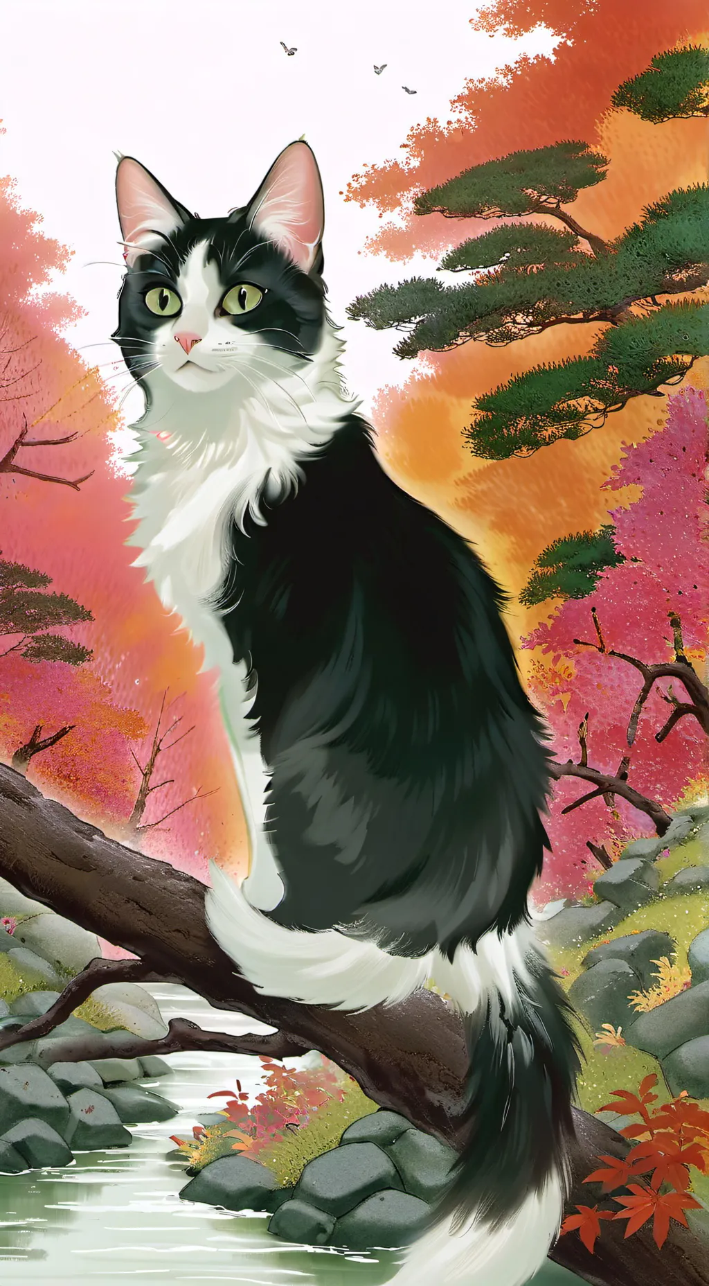 ai character: pelage d’or background