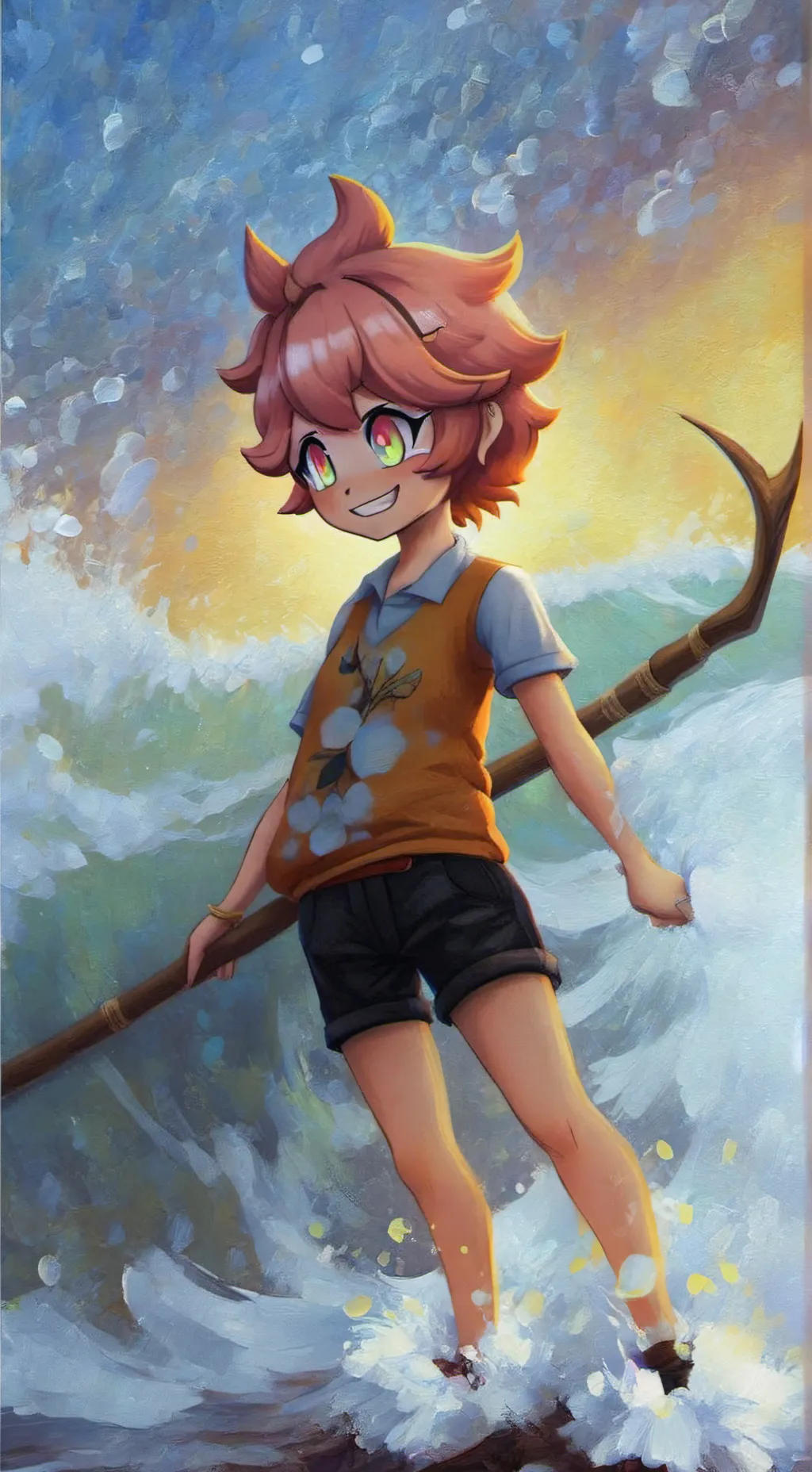 ai character: noi background