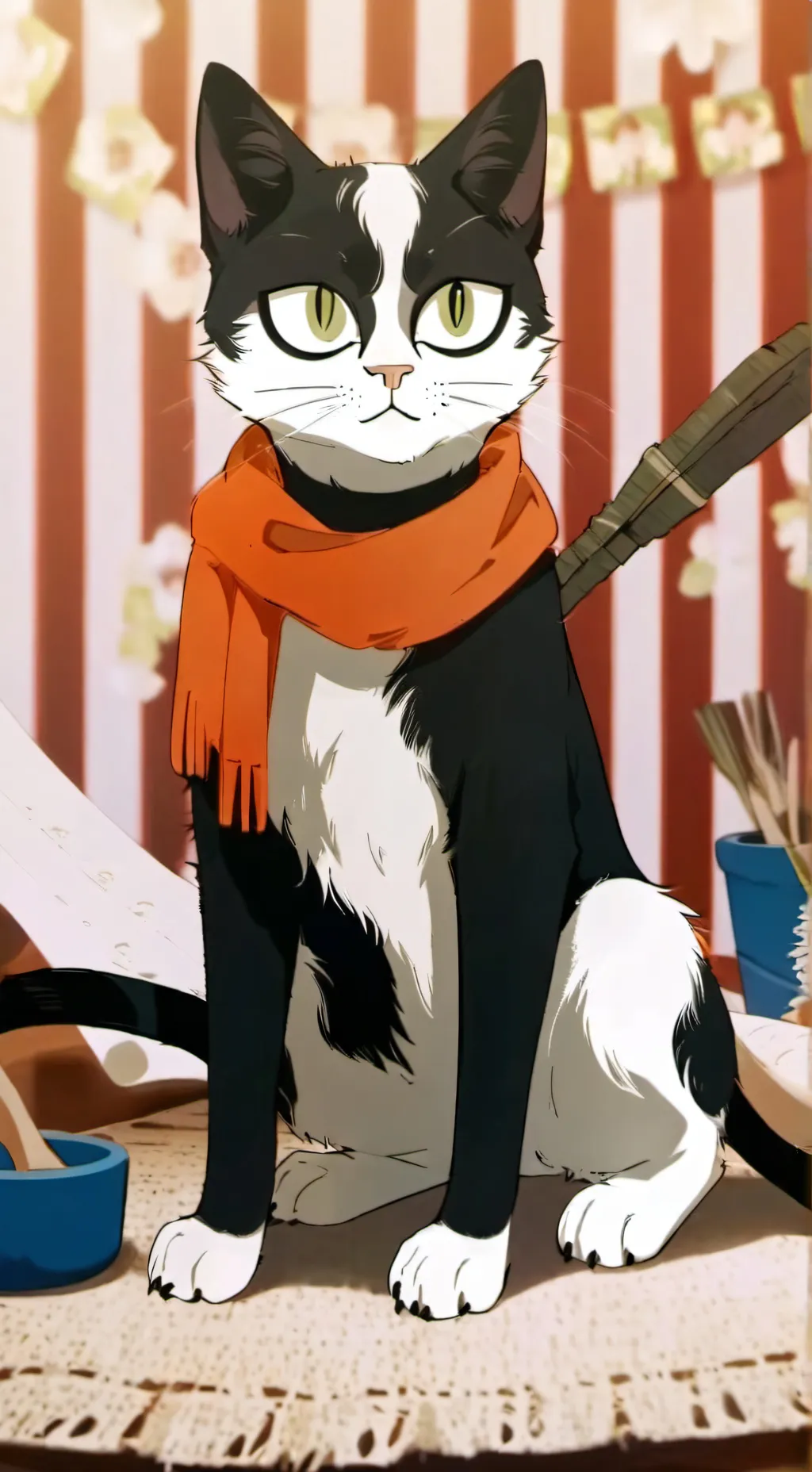 ai character: bs x dw background