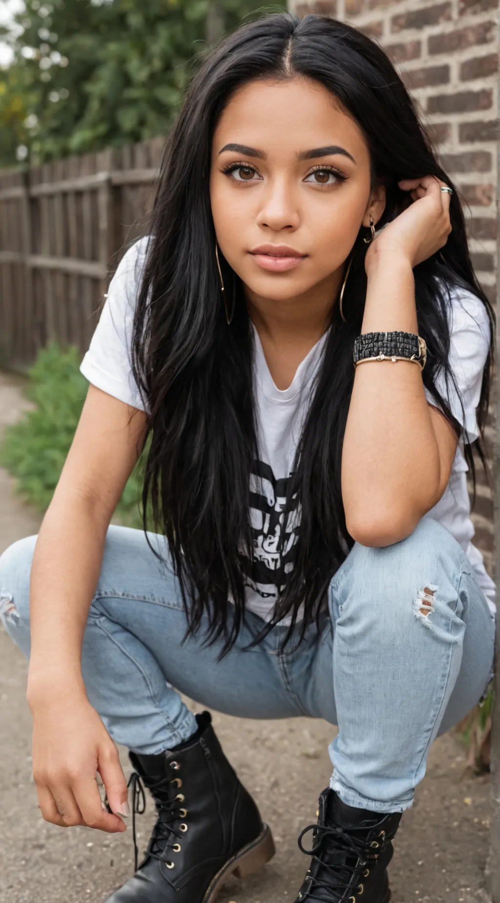 ai character: Kara Blackwell  background