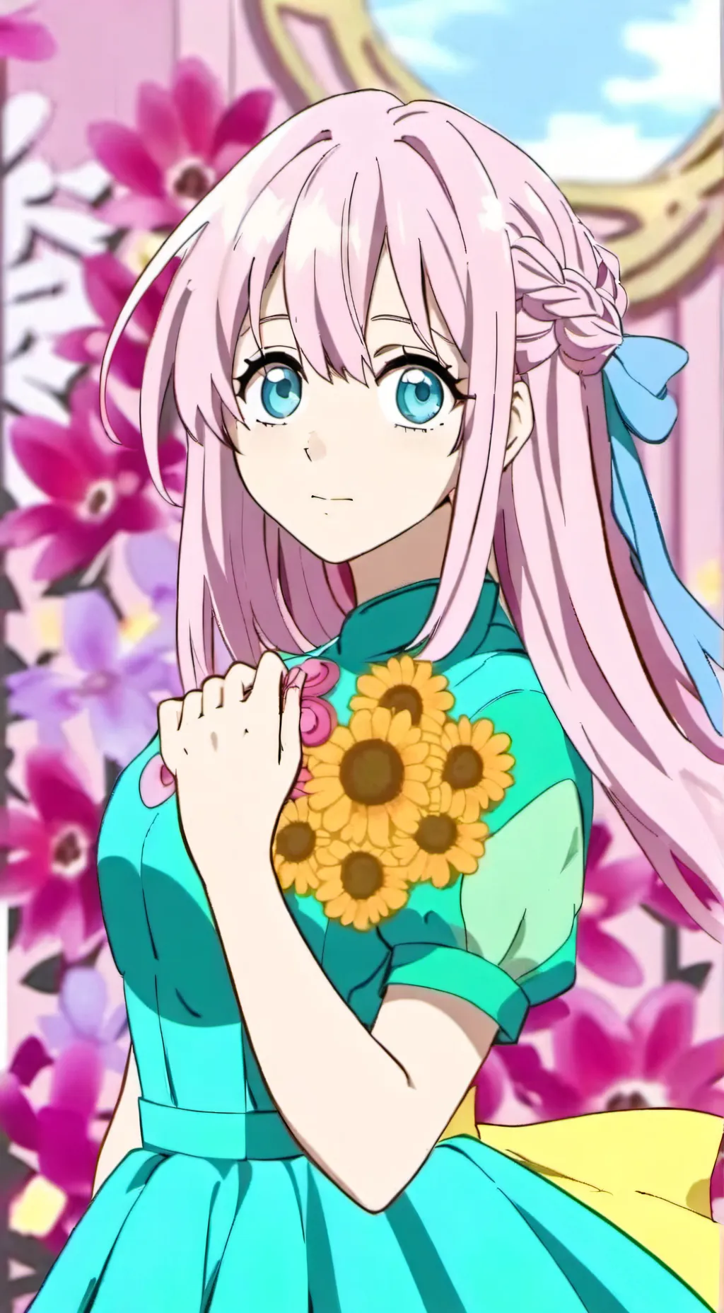 ai character: Antonia diaz background