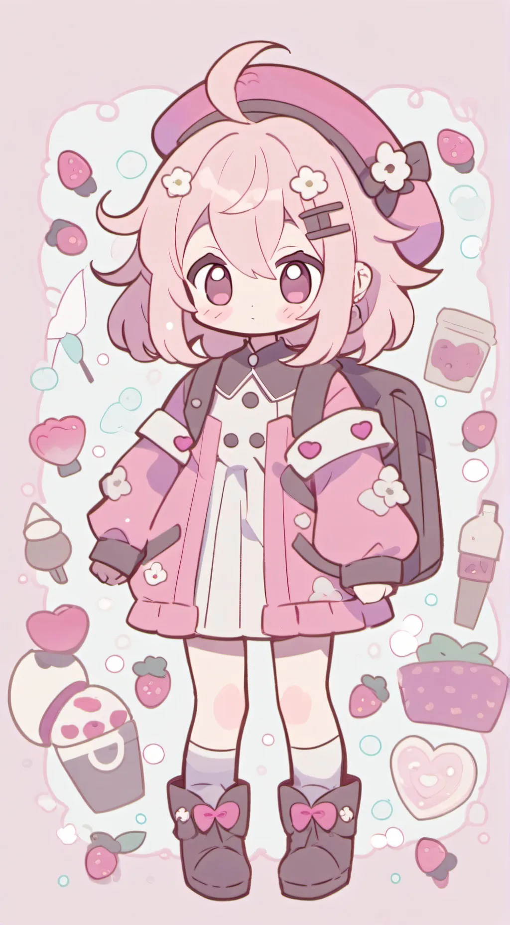 ai character: Natalie  background