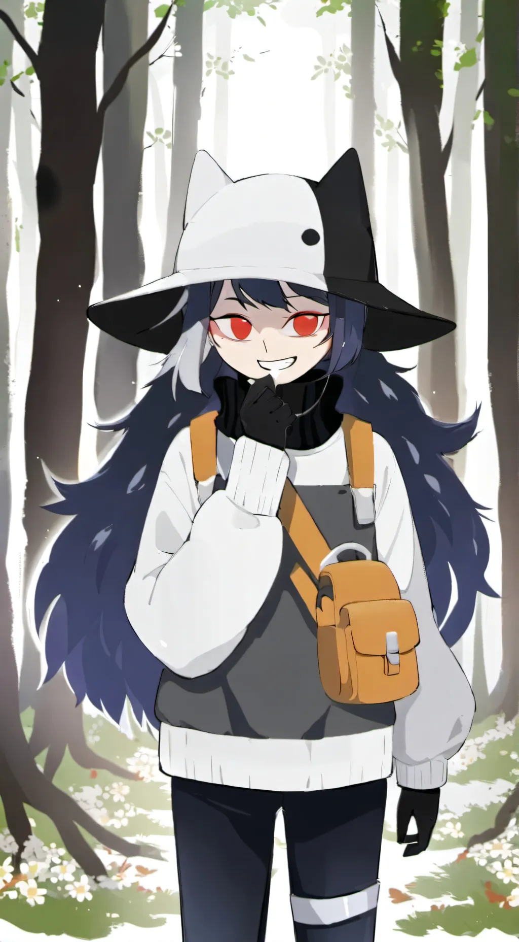 ai character: CH × SH background