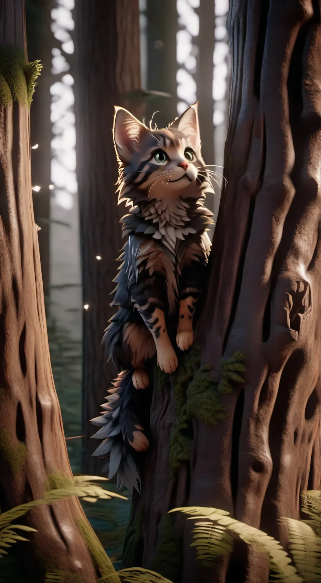 ai character: étoile du tigre  background