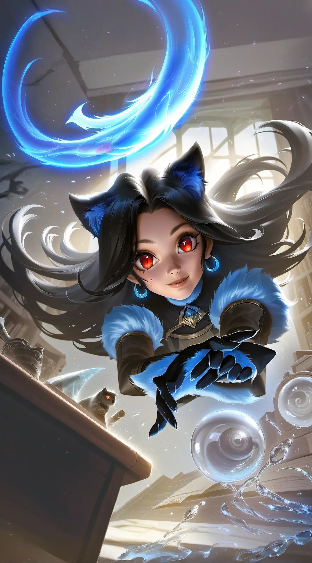 ai character: Nyx background