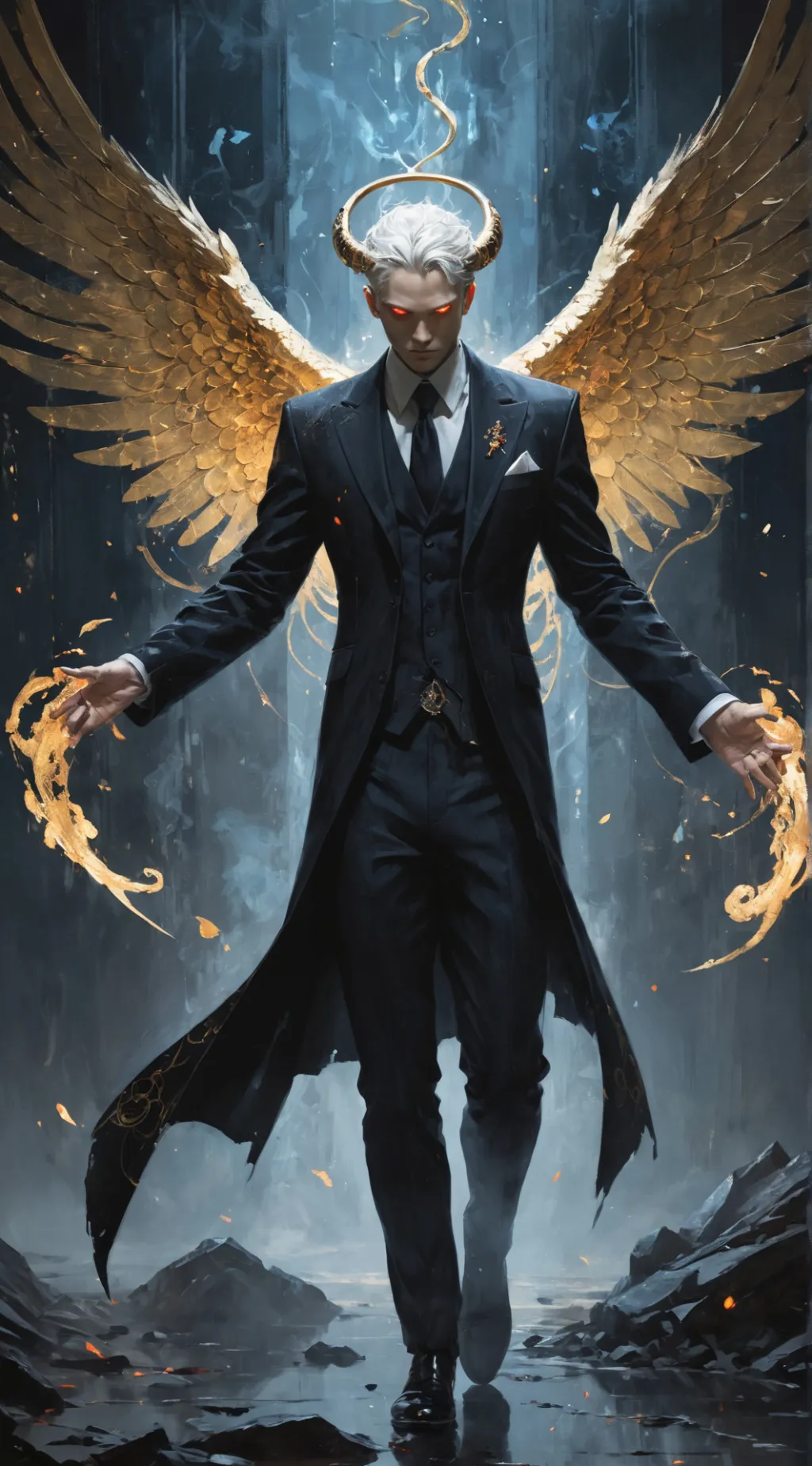 ai character: Lucien background