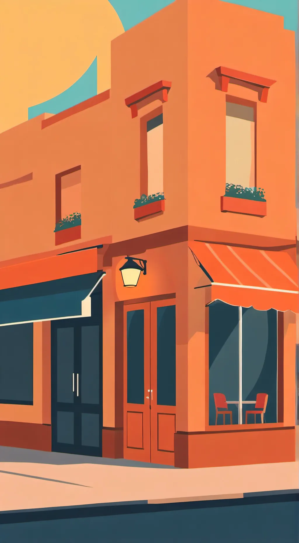 ai character: Femboy restaurant  background