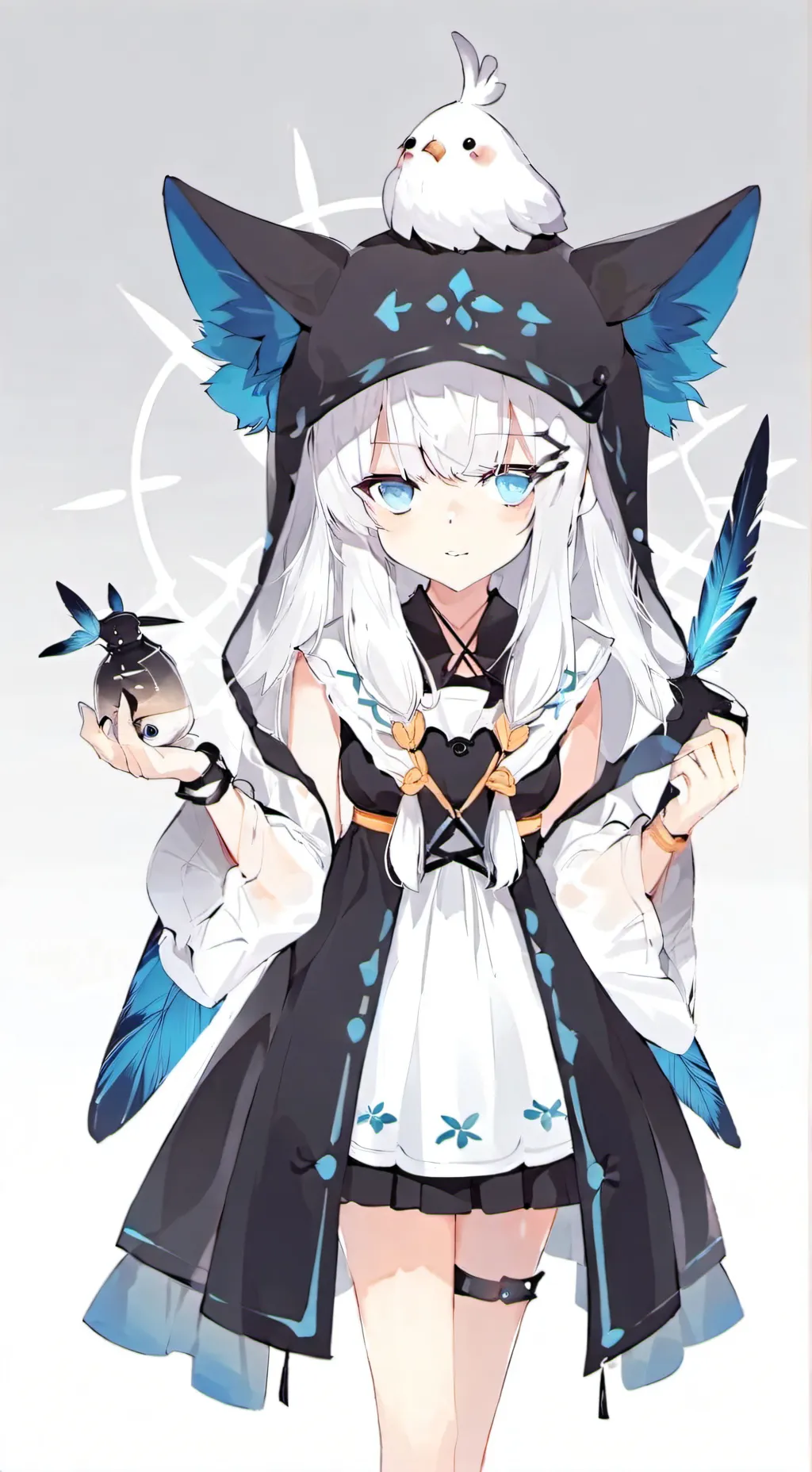 ai character: Lucyಥ_ಥ background