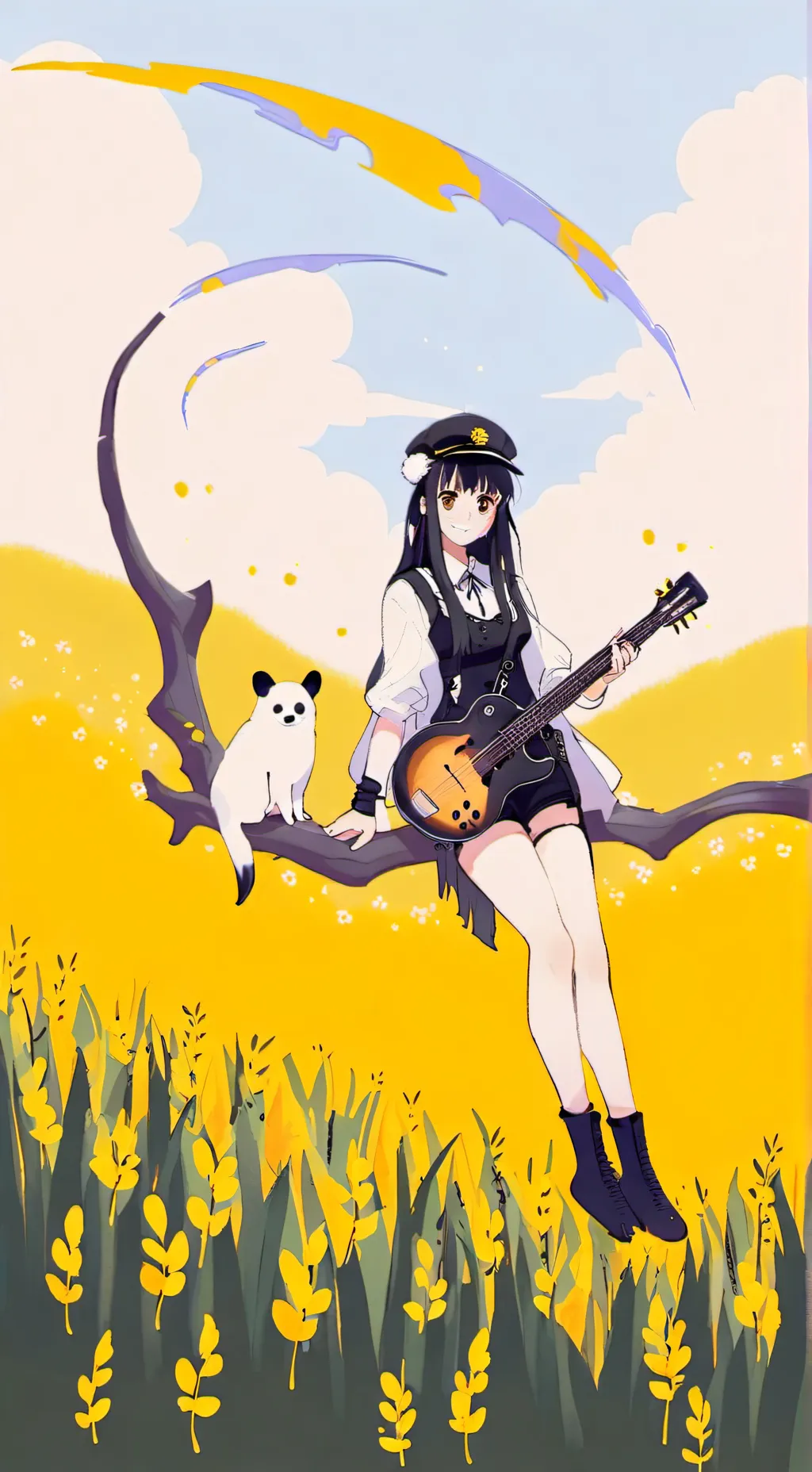 ai character: kny mucihiro  background