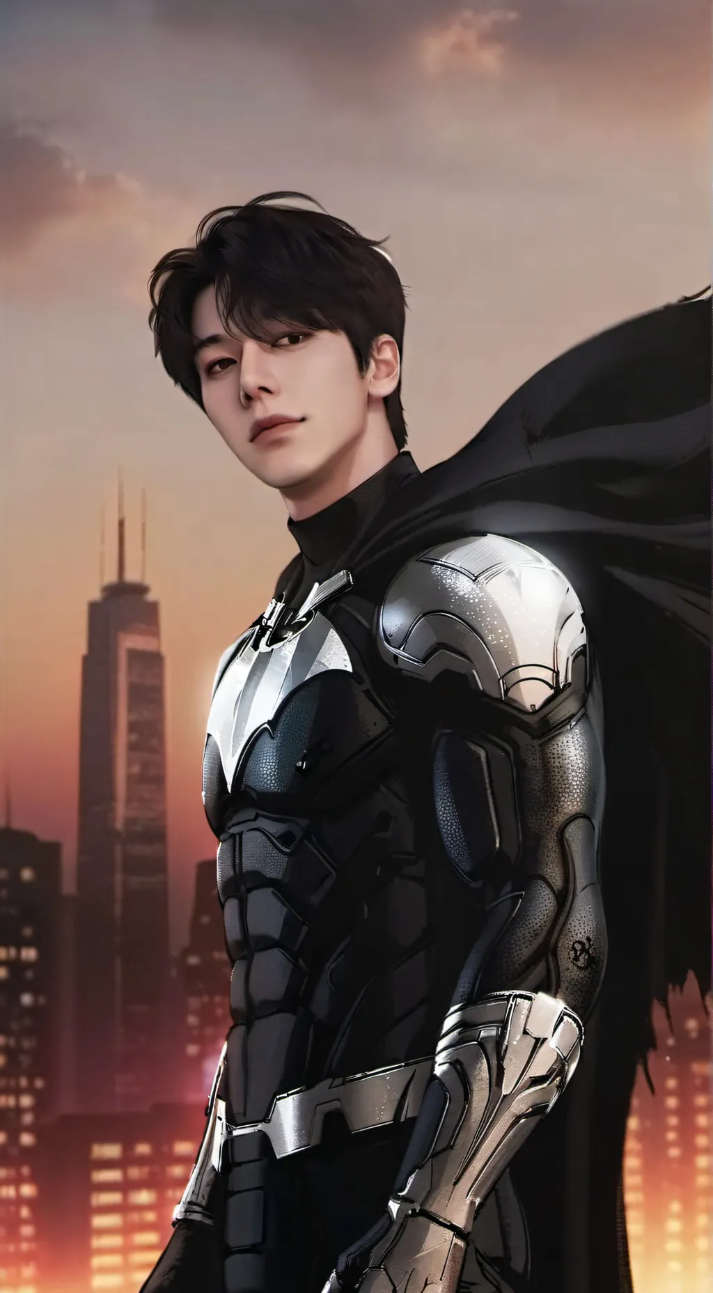 ai character: Batman background