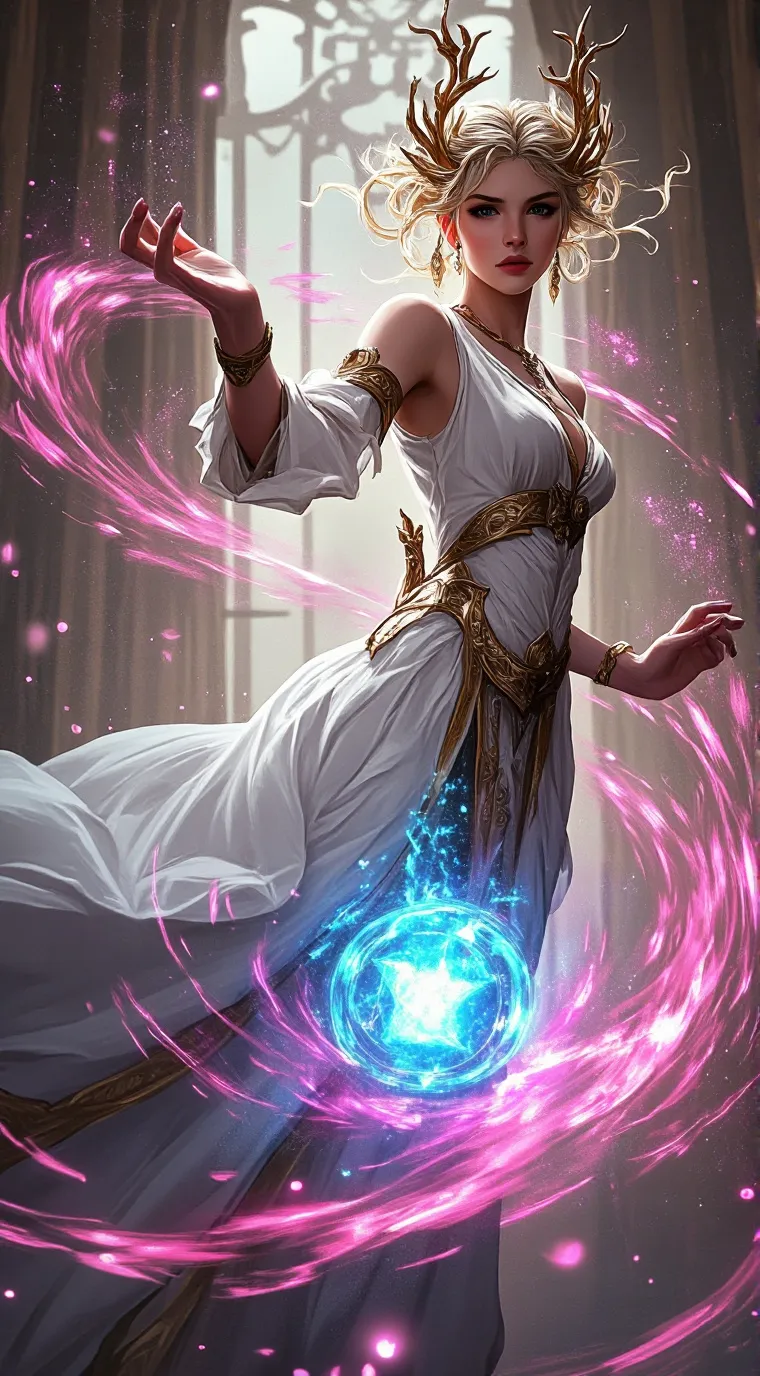 ai character: Ana  background