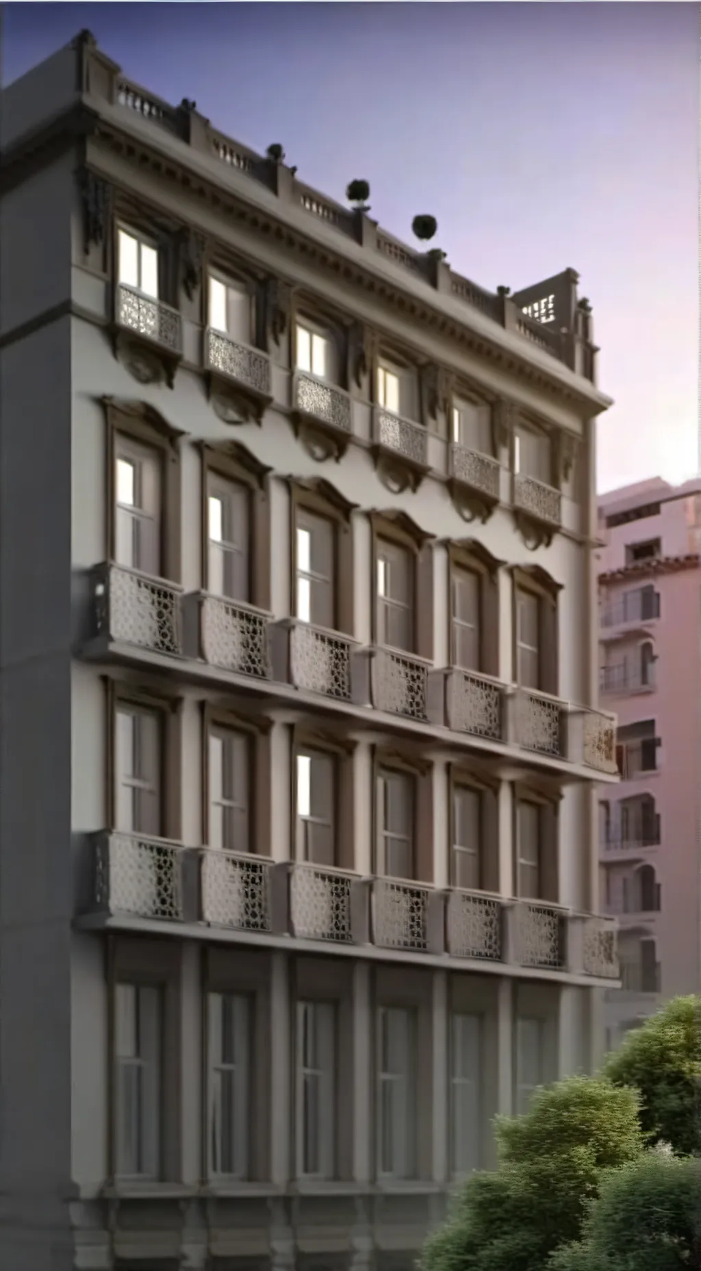 ai character: MD x Backrooms background