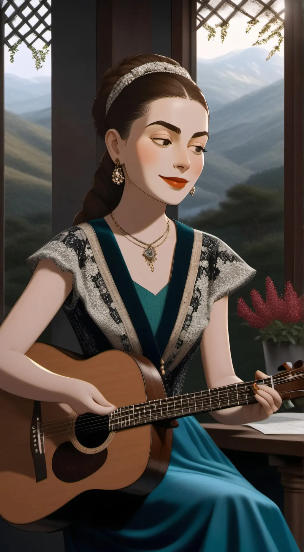 ai character: tu secreto 🤫🎤 background