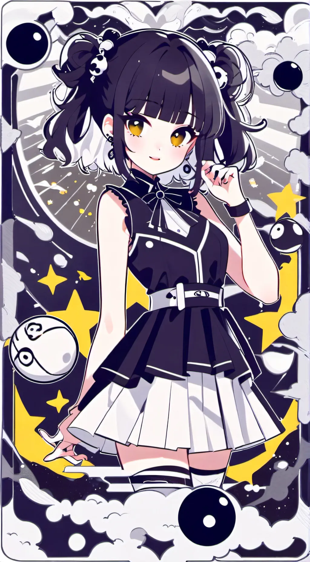 ai character: Dw hate you background