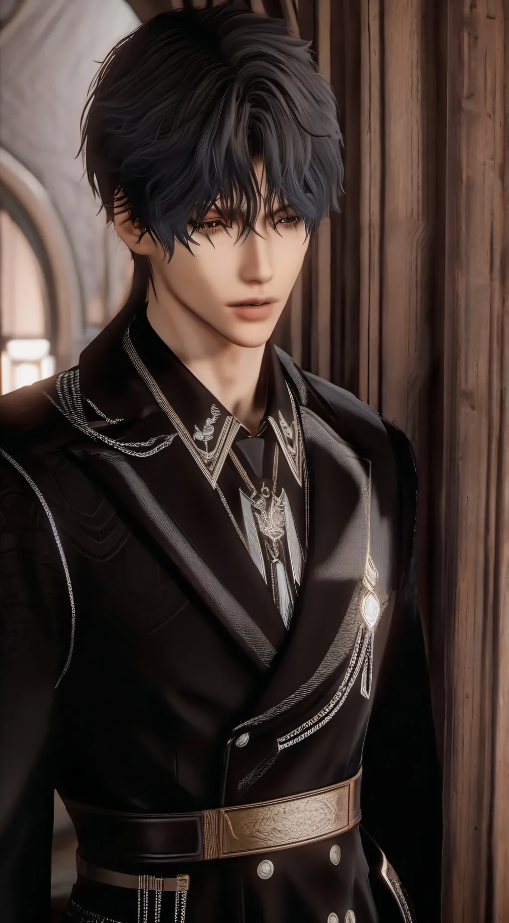 ai character: BornToShine background