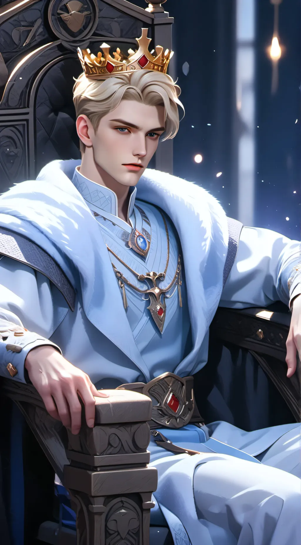 ai character: Alaric  background